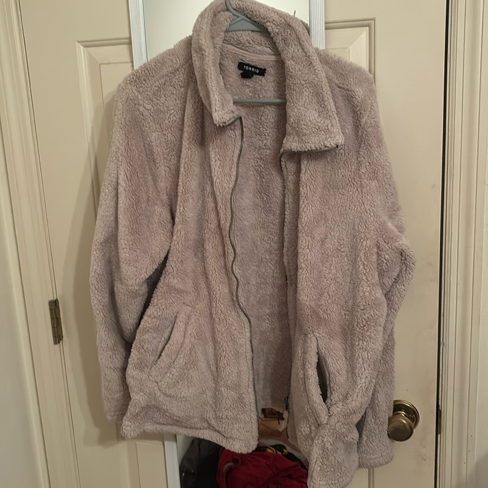 Furry Jacket, Warm and Comfortable